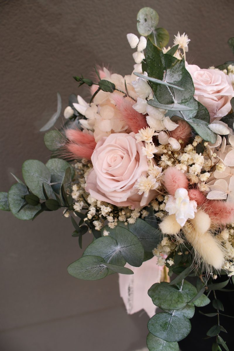 Ramo de Novia Silvestre con Flores Preservadas - Imagen 2